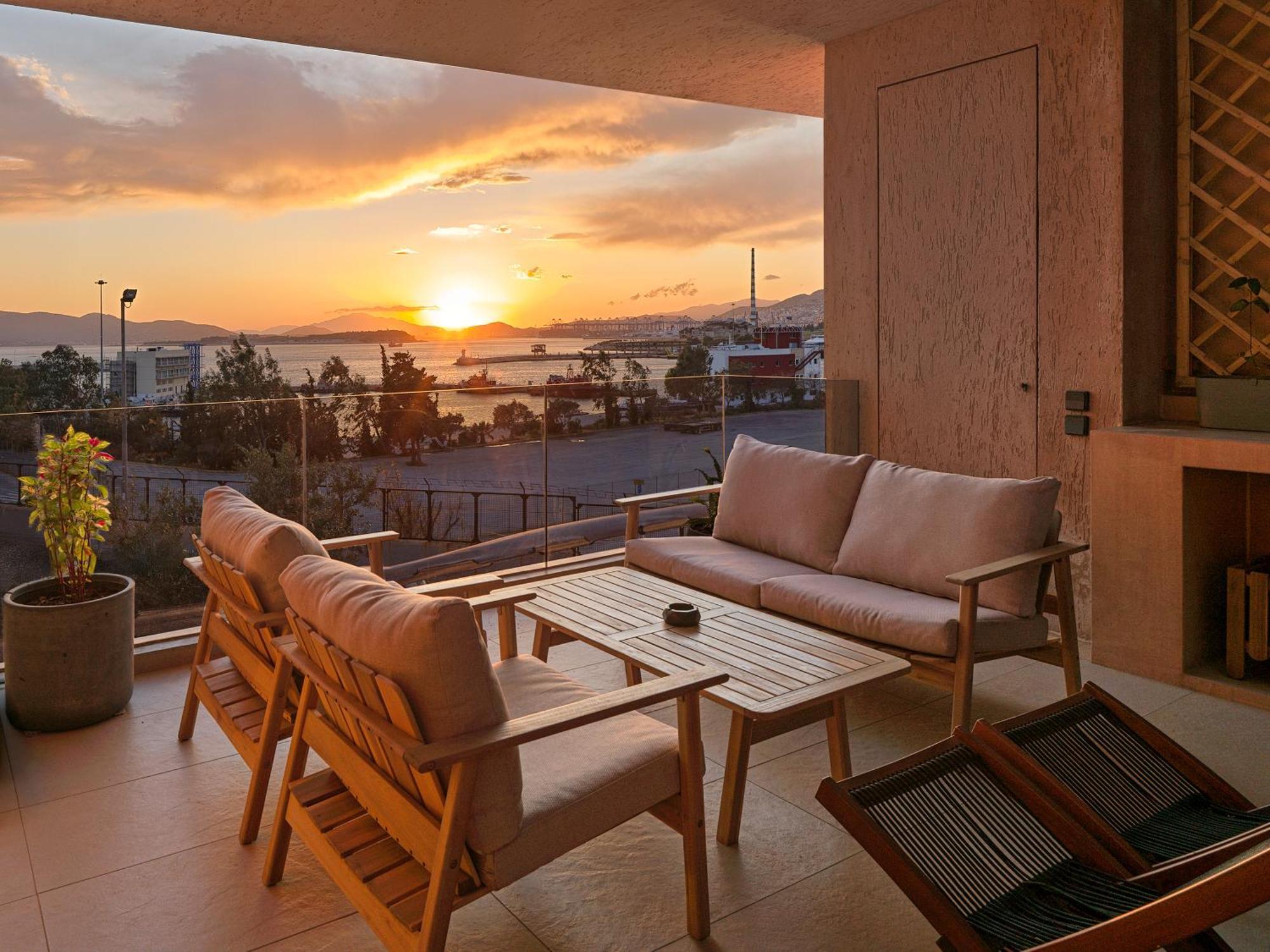 Sea View Garden Suites Piräus Exterior foto